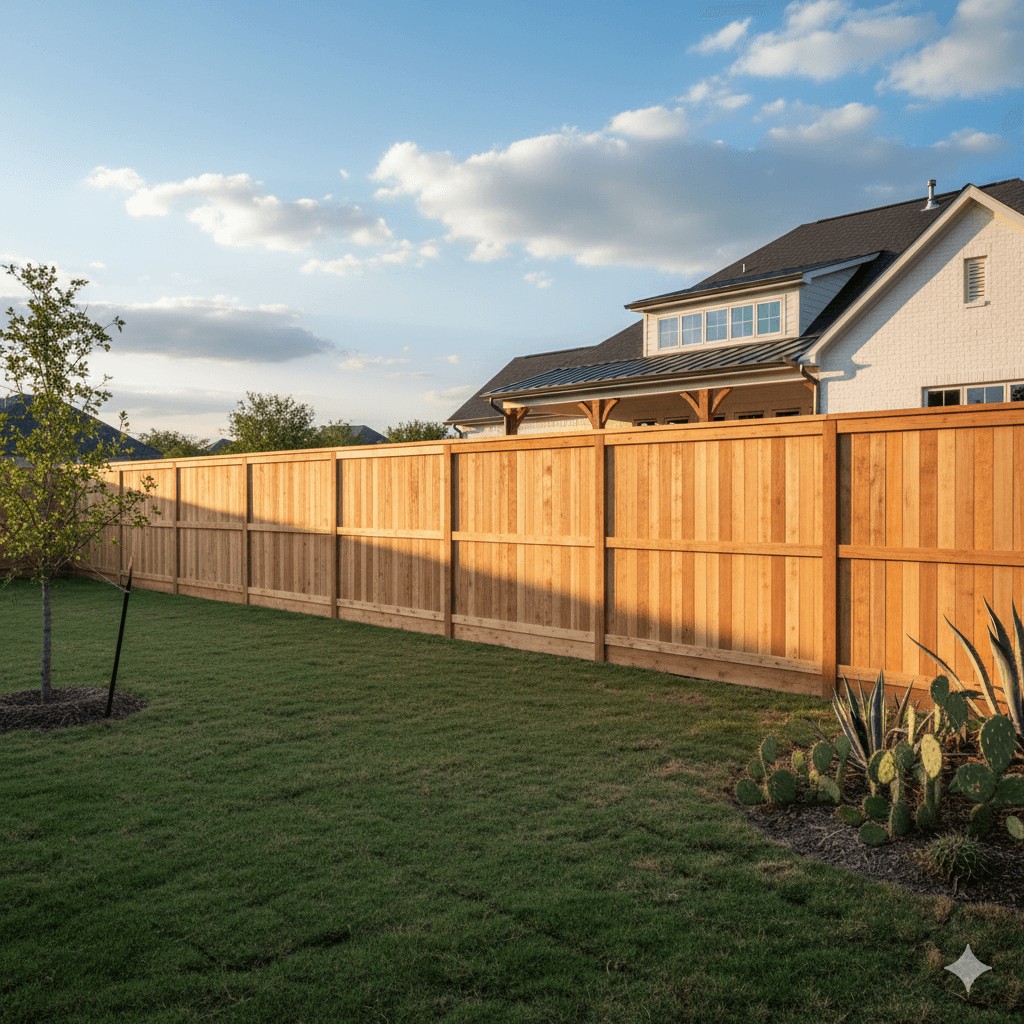 Professional cedar fence installation - Waco Fence Experts
